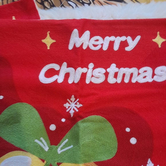 Christmas bell throw pillow covers set of NIP - Picture 2 of 5